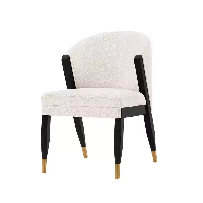 Set di 2 sedie da pranzo moderne Ola con rivestimento in bouclé - Manhattan Comfort