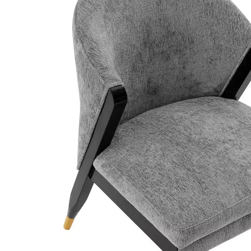 Set di 2 sedie da pranzo moderne Ola con rivestimento in bouclé - Manhattan Comfort