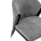 Set di 2 sedie da pranzo moderne Ola con rivestimento in bouclé - Manhattan Comfort