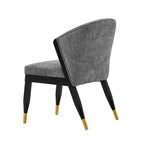 Set di 2 sedie da pranzo moderne Ola con rivestimento in bouclé - Manhattan Comfort