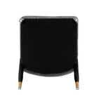 Set di 2 sedie da pranzo moderne Ola con rivestimento in bouclé - Manhattan Comfort