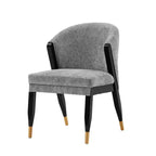 Set di 2 sedie da pranzo moderne Ola con rivestimento in bouclé - Manhattan Comfort