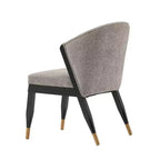 Set di 2 sedie da pranzo moderne Ola con rivestimento in bouclé - Manhattan Comfort