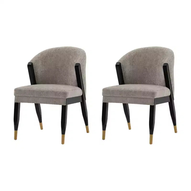 Set of 2 Ola Modern Boucle Upholstered Dining Chairs - Manhattan Comfort