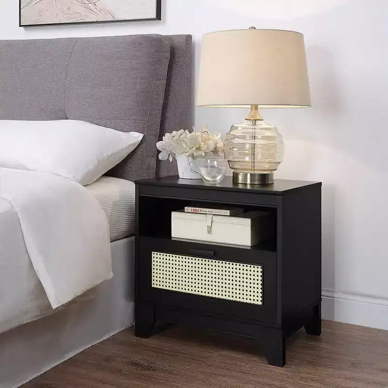 Comodino moderno Sheridan con cassetto - Manhattan Comfort