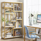 Libreria Lantine a 5 ripiani con 9 scomparti aperti