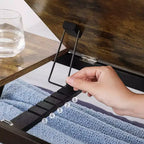 Vassoio da letto per colazione con scrivania per laptop e parte superiore inclinabile regolabile