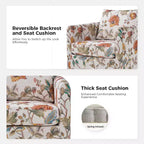 Poltrona girevole Cedric moderna sfoderabile|HULALA HOME