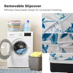 Poltrona girevole Cedric moderna sfoderabile|HULALA HOME