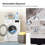 Poltrona girevole Cedric moderna sfoderabile|HULALA HOME
