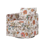 Poltrona girevole Cedric moderna sfoderabile|HULALA HOME