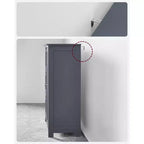 VASAGLE Mobiletto da Bagno a Terra, Mobile da Bagno Indipendente, con 3 Grandi Cassetti e 1 Ripiano Regolabile, 30 x 60 x 81 cm