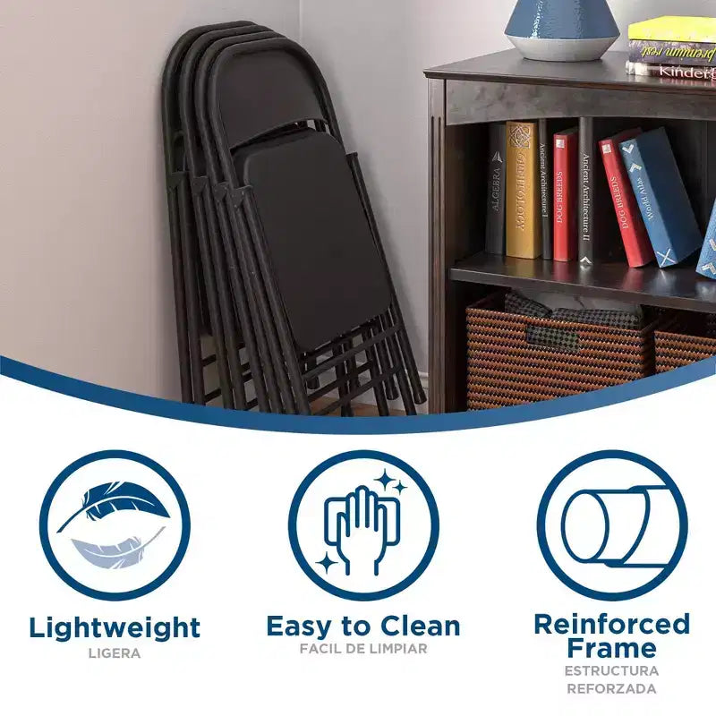 Sedia Pieghevole Interamente in Acciaio SmartFold COSCO