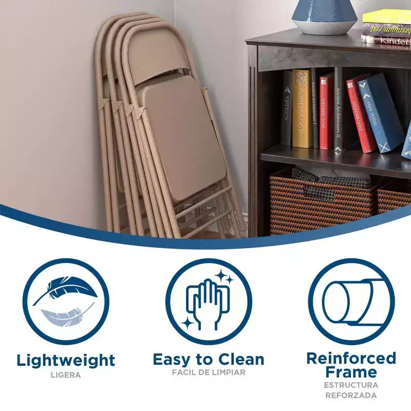 Sedia Pieghevole Interamente in Acciaio SmartFold COSCO
