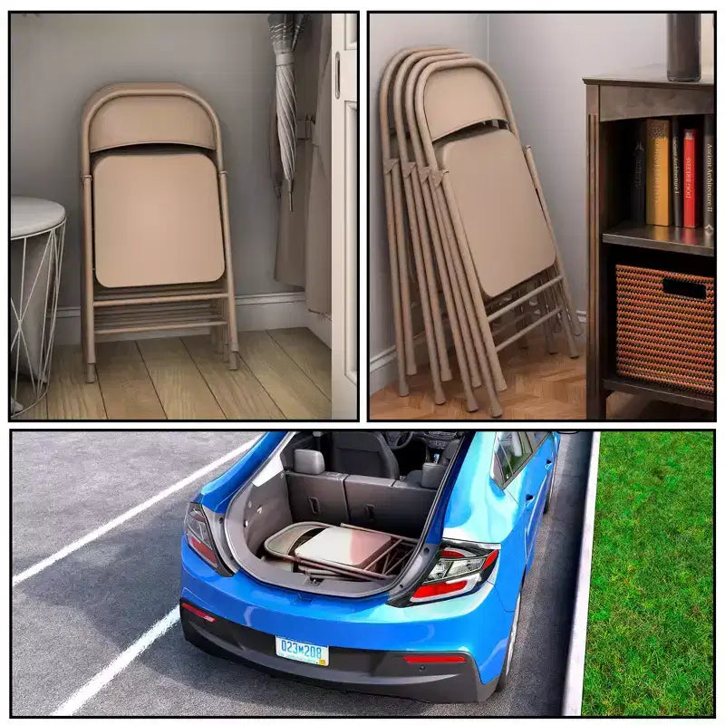 Sedia Pieghevole Interamente in Acciaio SmartFold COSCO