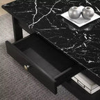 Set Tavolino da caffè e Tavolino d'appoggio Minsay Transizionale con piano in finto marmo 3 pezzi - HOMES: Inside + Out