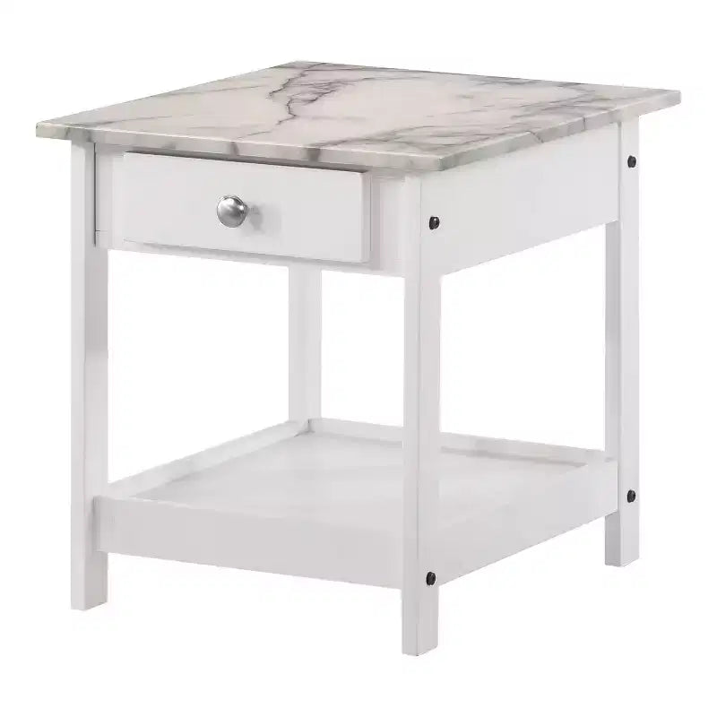 Set Tavolino da caffè e Tavolino d'appoggio Minsay Transizionale con piano in finto marmo 3 pezzi - HOMES: Inside + Out