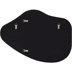 Noble Park Cavandish Specchio da Parete con Bordo Arrotondato, Vano Moderno, Vetro Smussato, Cornice in Legno Nero Opaco, Larghezza 71 cm, per Bagno