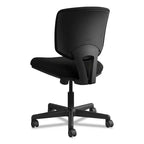 Sedia operativa in pelle HON serie Volt, supporta fino a 113 kg, altezza del sedile da 45,72 a 56,52 cm, nera