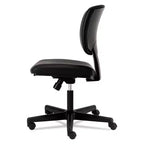 Sedia operativa in pelle HON serie Volt, supporta fino a 113 kg, altezza del sedile da 45,72 a 56,52 cm, nera