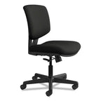 Sedia operativa in pelle HON serie Volt, supporta fino a 113 kg, altezza del sedile da 45,72 a 56,52 cm, nera