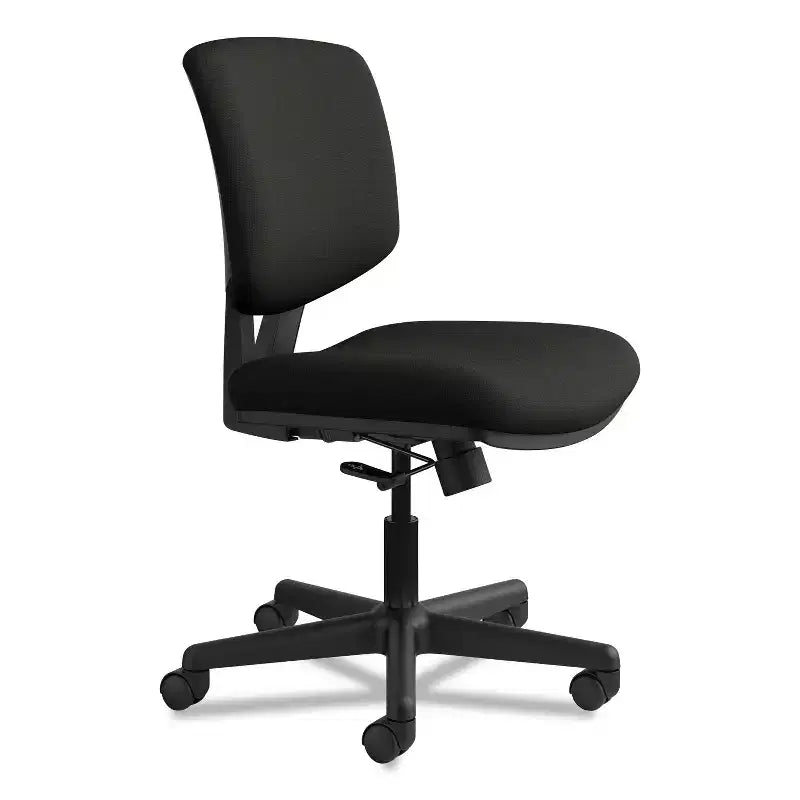 Sedia operativa in pelle HON serie Volt, supporta fino a 113 kg, altezza del sedile da 45,72 a 56,52 cm, nera
