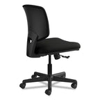 Sedia operativa in pelle HON serie Volt, supporta fino a 113 kg, altezza del sedile da 45,72 a 56,52 cm, nera