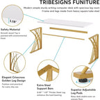 Tribesigns Scrivania Grande e Moderna per Computer da 140 cm