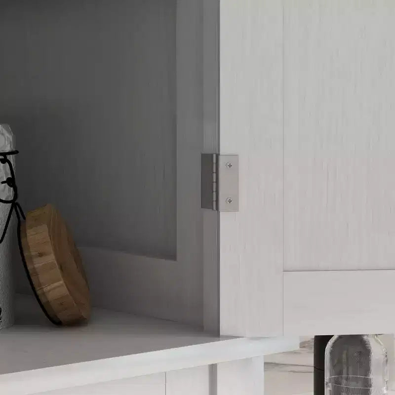 HOMCOM Dispensa da Cucina Tradizionale Autoportante 72" con 2 Armadietti, Cassetto e Ripiani Regolabili, Venatura del Legno Nera