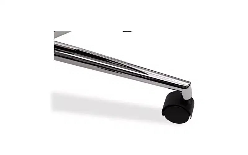 Sedia da ufficio Alera Mid-Century, supporta fino a 125 kg, altezza seduta da 48 a 56,5 cm, seduta grigia, schienale grigio