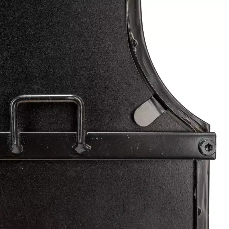 Specchio da parete Storied Home con cornice ad arco in metallo