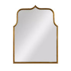 Specchio da parete Storied Home con cornice ad arco in metallo