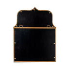 Specchio da parete Storied Home con cornice ad arco in metallo