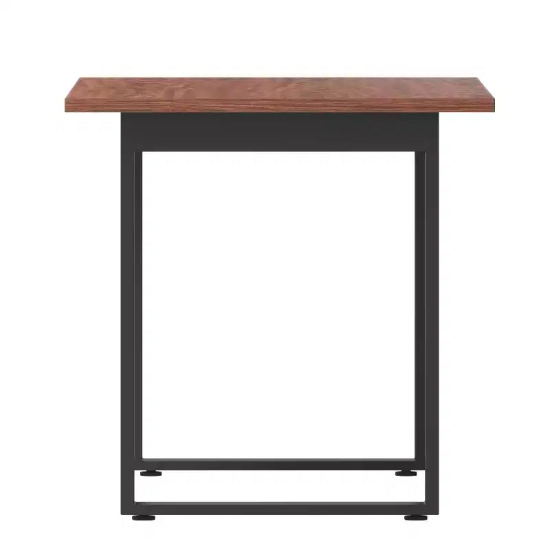 Flash Furniture Redmond Tavolo da conferenza commerciale 48x30 con piano in laminato fronte-retro spesso 1" con bordo in PVC e base in acciaio resistente con telaio a U