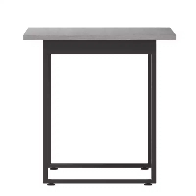 Flash Furniture Redmond Tavolo da conferenza commerciale 48x30 con piano in laminato fronte-retro spesso 1" con bordo in PVC e base in acciaio resistente con telaio a U