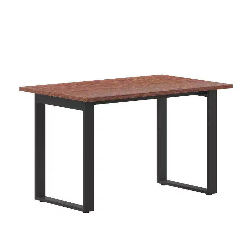 Flash Furniture Redmond Tavolo da conferenza commerciale 48x30 con piano in laminato fronte-retro spesso 1" con bordo in PVC e base in acciaio resistente con telaio a U