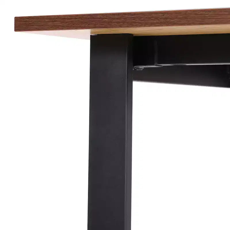 Flash Furniture Redmond Tavolo da conferenza commerciale 48x30 con piano in laminato fronte-retro spesso 1" con bordo in PVC e base in acciaio resistente con telaio a U