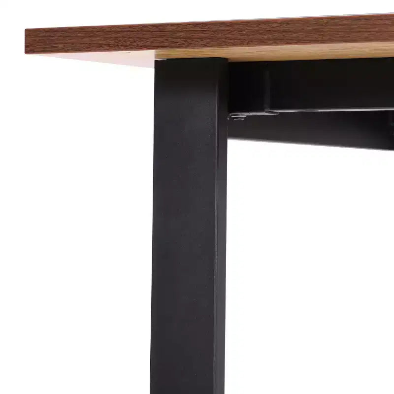 Flash Furniture Redmond Tavolo da conferenza commerciale 48x30 con piano in laminato fronte-retro spesso 1" con bordo in PVC e base in acciaio resistente con telaio a U