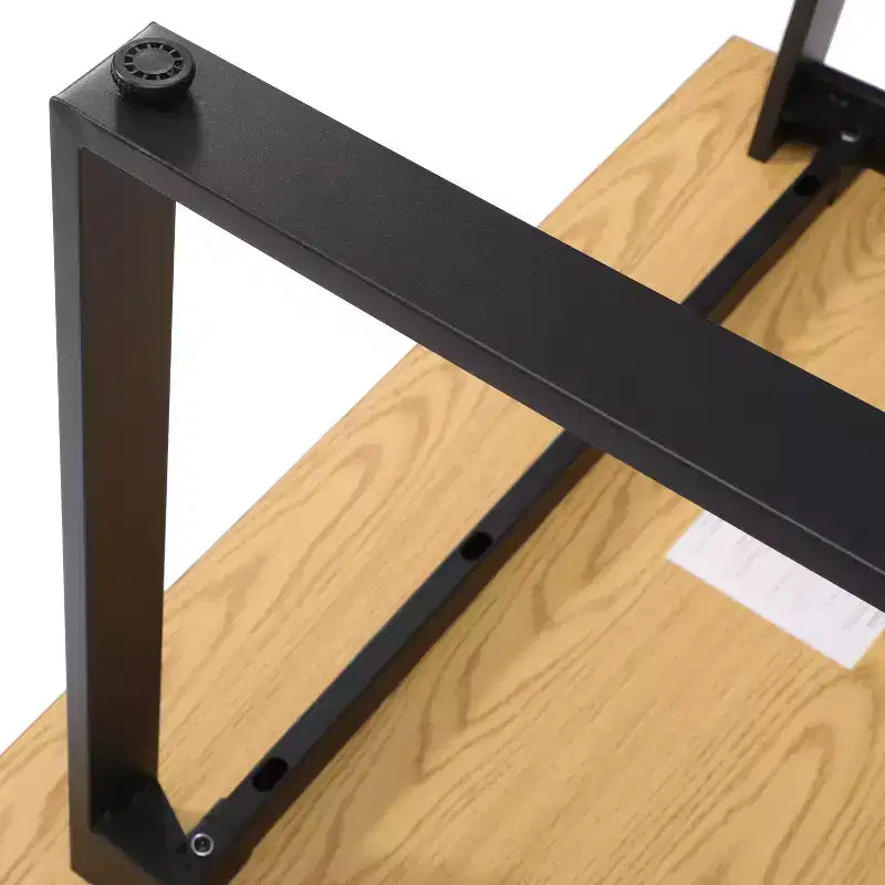 Flash Furniture Redmond Tavolo da conferenza commerciale 48x30 con piano in laminato fronte-retro spesso 1" con bordo in PVC e base in acciaio resistente con telaio a U