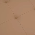 Flash Furniture Ashton Pouf Ottomano Quadrato 30 Imbottito Trapuntato con Telaio in Metallo