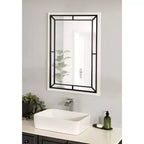 Specchio da parete rettangolare Audubon 24 x 36 - Kate & Laurel All Things Decor