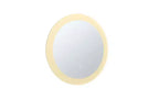 Specchio da bagno in alluminio Fine Fixtures con illuminazione a LED