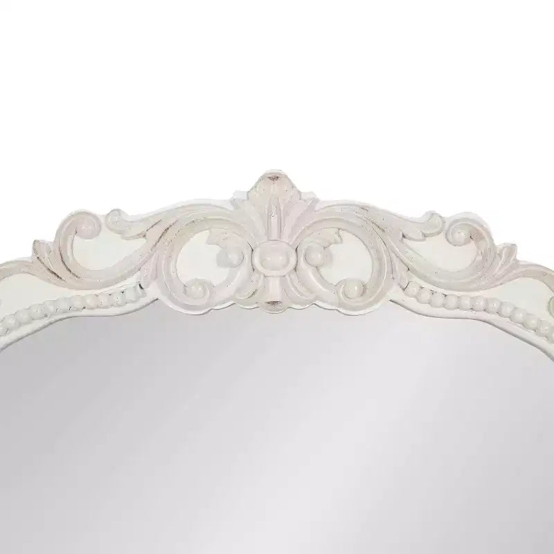 Kate & Laurel All Things Decor Specchio da parete incorniciato Jenelle Bianco