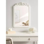Kate & Laurel All Things Decor Specchio da parete incorniciato Jenelle Bianco
