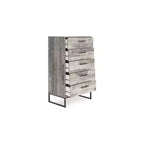 Signature Design by Ashley Cassettiera Neilsville Casual, Bianco decapato