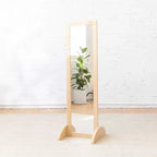 ECR4Kids Specchio Bidirezionale a Doppia Faccia in Legno, Mobili Montessori