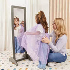 ECR4Kids Specchio Bidirezionale a Doppia Faccia in Legno, Mobili Montessori