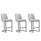 Manhattan Comfort Set di 3 Sgabelli da Bar Altezza Bancone Serena