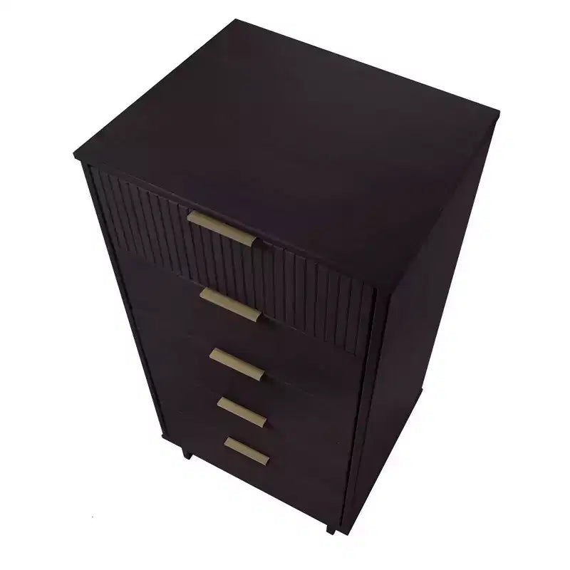 Manhattan Comfort Set Camera da Letto 2 pz Granville con Comò e Cassettiera Stretti