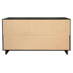 Set camera da letto Manhattan Comfort 3 pezzi Granville con cassettiera doppia e comodino